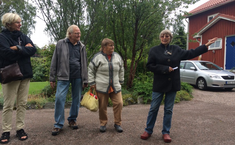 Trädgårdsbesök hos Ann-Britt Höglund